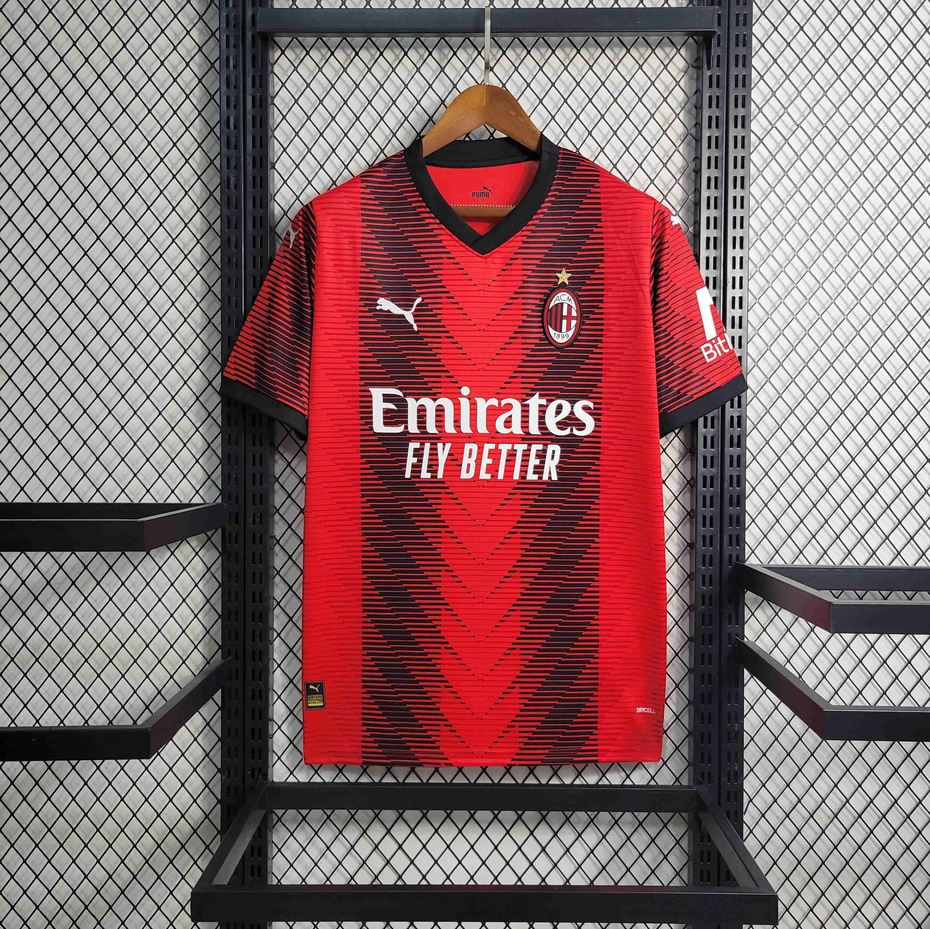 23/24 AC Milan Home Jersey - Fans Version